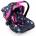 Bayer Nosidelko doll car seat with canopy navy blue stars 67906AA