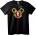 NOONEBRAND Тениска Коледен Ариел и Mickey - 2XL, White