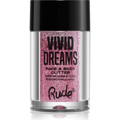 Rude Cosmetics Vivid Dreams Glitre na tvár i telo Daydream 2,7 g