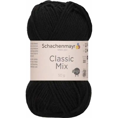 Schachenmayr Classic Mix 99 Černá