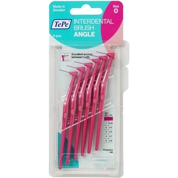 TePe Интердентални четки Angle, 0.4 mm, размер 0, 6 броя