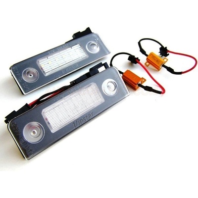 EINPARTS osvětlení SPZ/RZ LED 12V ŠKODA Octavia II FL | Zboží Auto