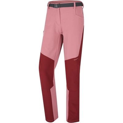 HUSKY Дамски панталон за открито Keiry, бордо/розово (hsk-HT0-0365)