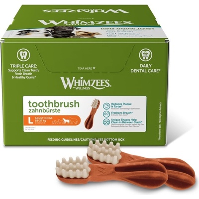 Whimzees Toothbrush Star L 14,5 cm/60 g box 30 ks