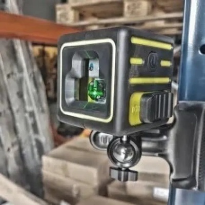 CIMEX Лазерен нивелир (зелен лъч) и кръстосани линии cimex cube green (om-cube green)