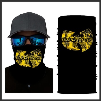 Wu Wear Бандана шал бъф Wu-Tang Clan HoodStyle BandanaBNA-WU - Черен, размер