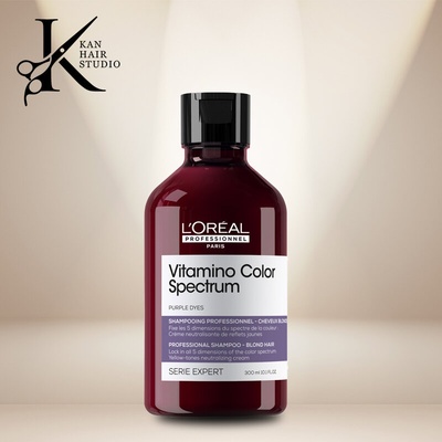 L'Oréal Неутрализиращ шампоан за боядисана коса Vitamino Color Spectrum Purple 300 ml