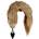Ouch! Fox Tail with Metal Butt Plug Brown