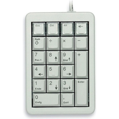 CHERRY Клавиатура CHERRY G84-4700 Keypad, USB, Gray (G84-4700LUCUS-0)