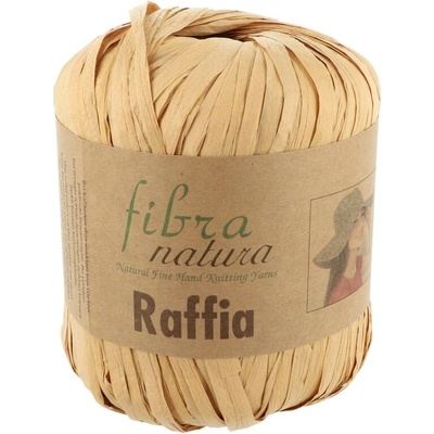 Fibra Natura Raffia 116-22 svetlo hnedá