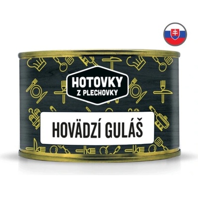 Hotovky z plechovky Hovädzí guláš maďarský 400 g