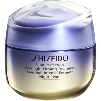 Shiseido Vital Perfection Overnight Firming Treatment нощен стягащ крем с лифтинг ефект за жени 50 мл