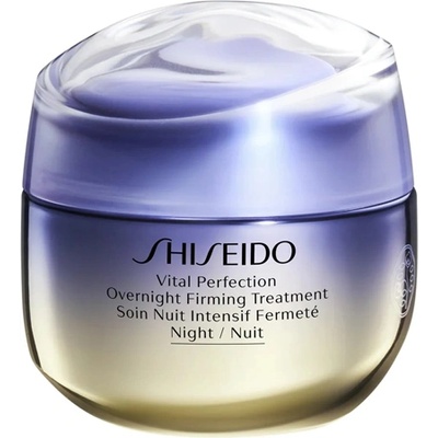 Shiseido Vital Perfection Overnight Firming Treatment нощен стягащ крем с лифтинг ефект за жени 50 мл