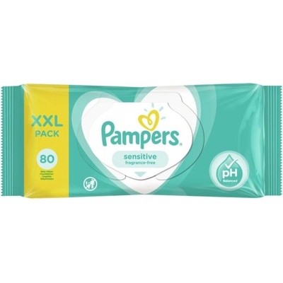 Pampers Мокри кърпички Pampers Sensitive - 80 броя