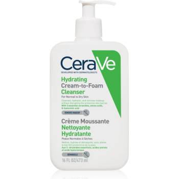 CeraVe Cleansers почистваща крем- пяна за нормална към суха кожа 473ml