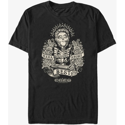 ZOOT. Fan Черна унисекс тениска с надпис ZOOT. Fan Mama Knows Pixar ZOOT. Fan | Cheren | МЪЖЕ | L