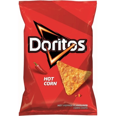Doritos Hot Corn, kukuřičné chipsy 100 g