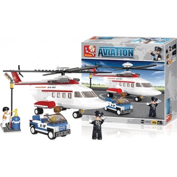 Sluban B0363 Aviation Vrtulník 259 ks