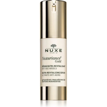Image 1 of NUXE Nuxuriance Gold ревитализиращ серум за лице с подхранващ ефект 30ml