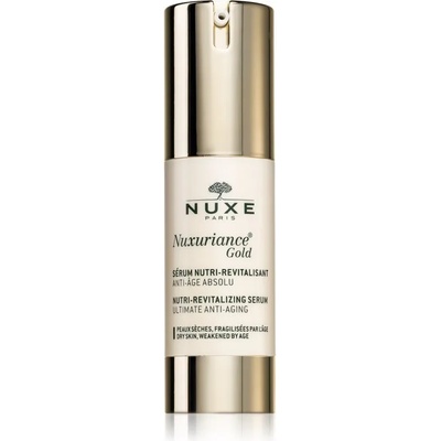 NUXE Nuxuriance Gold ревитализиращ серум за лице с подхранващ ефект 30ml
