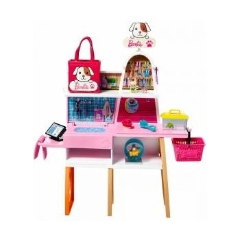 Mattel Игрален комплект Barbie - Pet supply store, 25 аксесоара