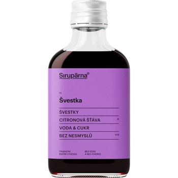 Sirupárna Domácí Švestkový Sirup 100 ml