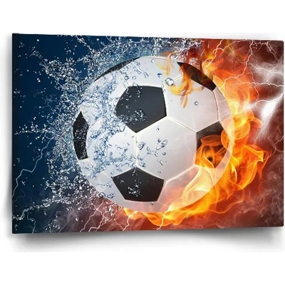 Sablio Obraz Futbalová lopta - 60x40 cm