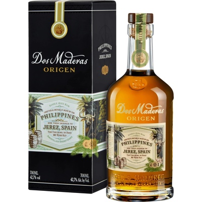 Dos Maderas Origen Philippines 42,7% 0,7 l (karton)