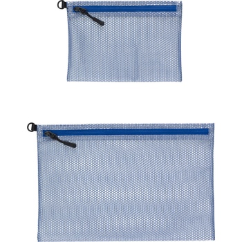 Hübsch Козметична чантичка Hübsch от полиестер синя 2 бр (260802)