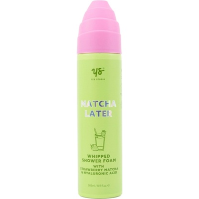 Yes Studio šlehačková sprchová pěna, Strawberry Matcha, 265ml
