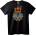 NOONEBRAND Тениска Булдог Крал - 2XL, Black