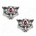 Alchemy gothic Обеци alchemy gothic - Свещена котка - e406