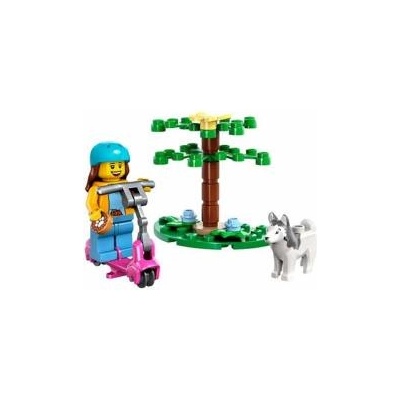 LEGO® Dog Park and Scooter polybag 30639, лимитирана серия