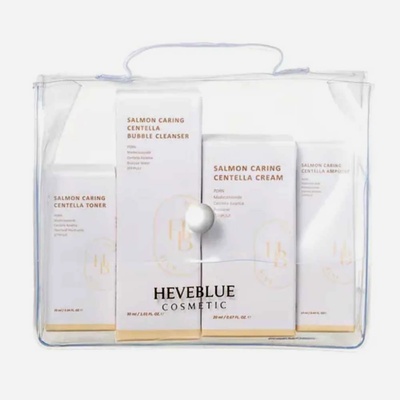 Heveblue - Salmon Caring Centella Special Travel Kit Bag