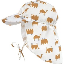 Lässig splash Sun Protection Flap Hat camel nature