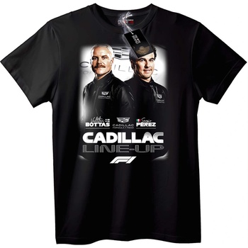 NOONEBRAND Тениска Cadillac F1 Състав - 6XL, Black