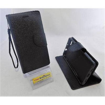 Pouzdro Fancy Book Huawei P8 Lite černé