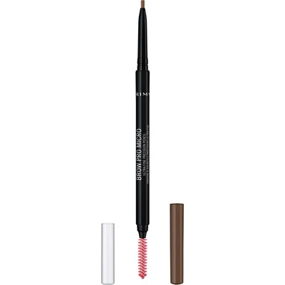 Rimmel Brow Pro Micro автоматичен молив за вежди цвят 002 Soft Brown 0.09 гр
