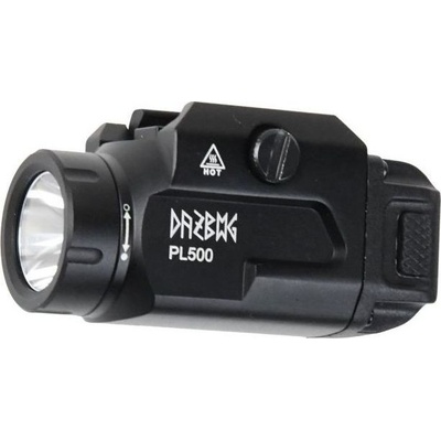 Dažbog Taktická LED svítilna PT03 Compact na RIS černá až 500lm – Sleviste.cz