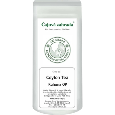 Expect Černý čaj Ceylon OP1 Ruhuna 1000 g