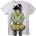 NOONEBRAND Тениска Гоку Градски Саян - 4XL, White