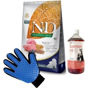 N&D Ancestral Grain Low Grain Dog Puppy M/L Lamb & Blueberry 12 kg