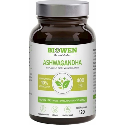 Biowen Ashwagandha 400 mg 120 kapsúl