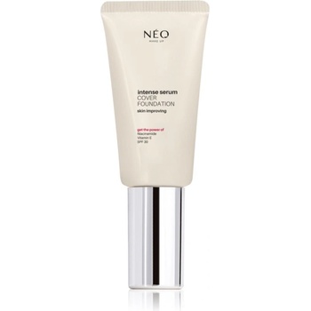 NEO MAKE UP Intense Serum Cover Foundation make-up pro přirozený vzhled SPF 30 01 Porcelain 30 ml