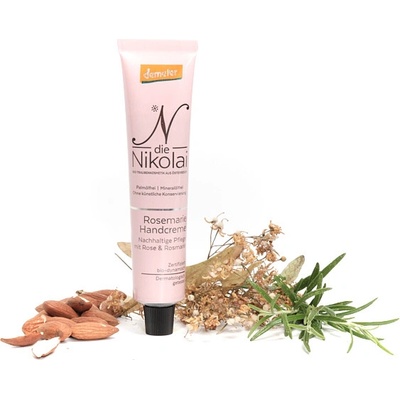 Die Nikolai biodynamický krém na ruce i tělo Růžový květ 30 ml