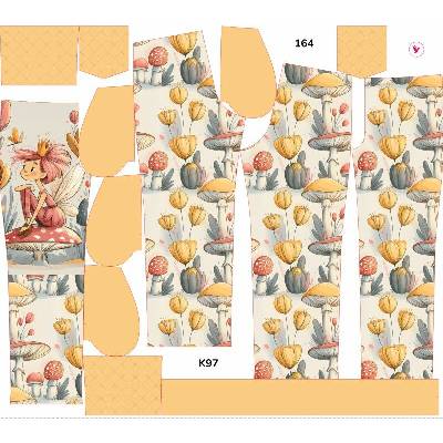 Takoy Panel se střihem rozšířené softshellové kalhoty víla Rosa 164