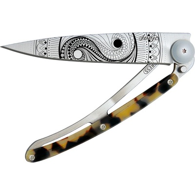 Deejo 1CC201 37g Turtle collection Yin and Yang dark turtle