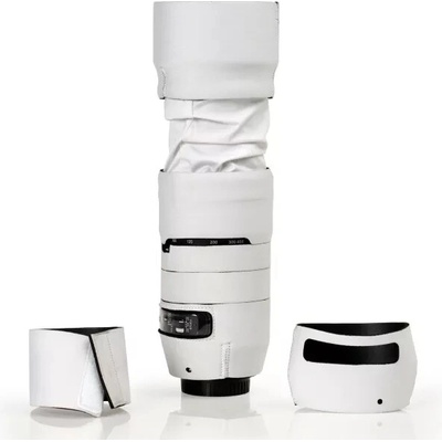 skin4gear neoprenový maskovací obal na objektiv Sigma 100-400mm f/5-6,3 DG OS HSM Contemporary (Canon EF, Nikon F) - Sunny.Day White.Thermo.6 – Zboží Mobilmania
