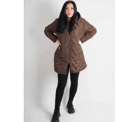 Bunda Lite Oversize brown
