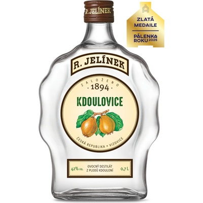 R. Jelínek Kdoulovice 42% 0,7 l (holá láhev)